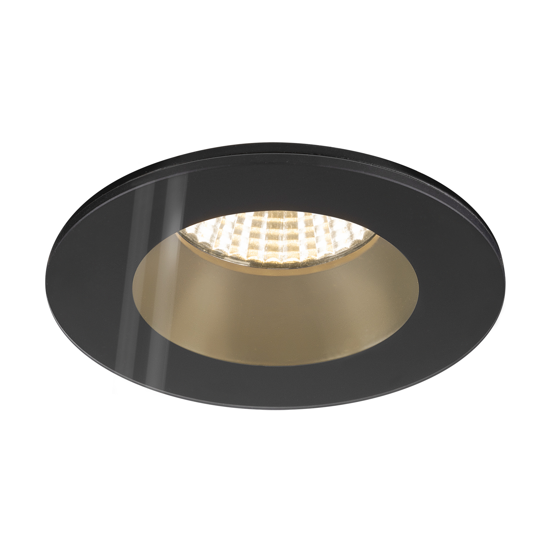 Slv NEW TRIA® 68 Ring rund Glas schw. Pic_1