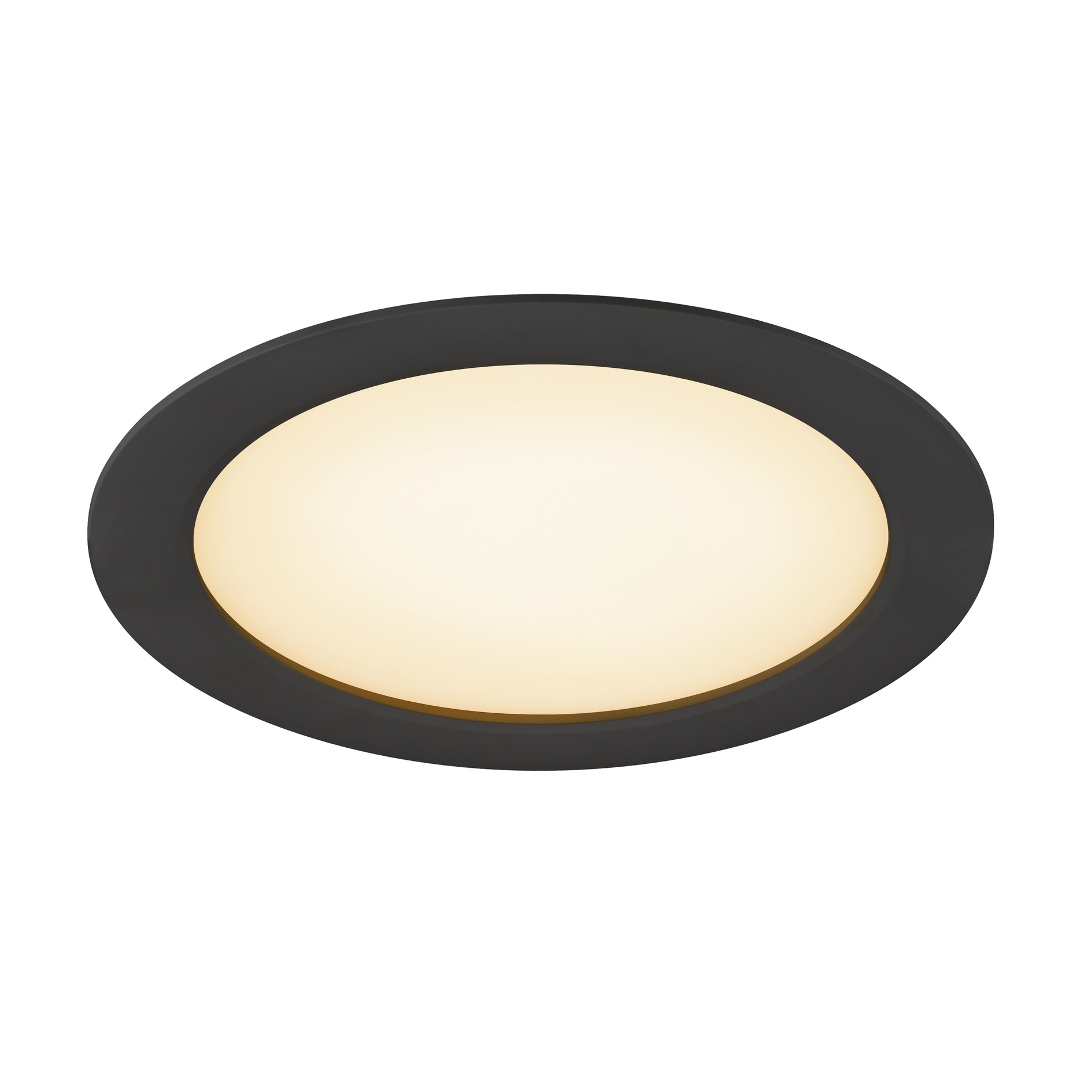 Slv DOWNLIGHT V 200 flache Abdeckung schwarz Pic_2