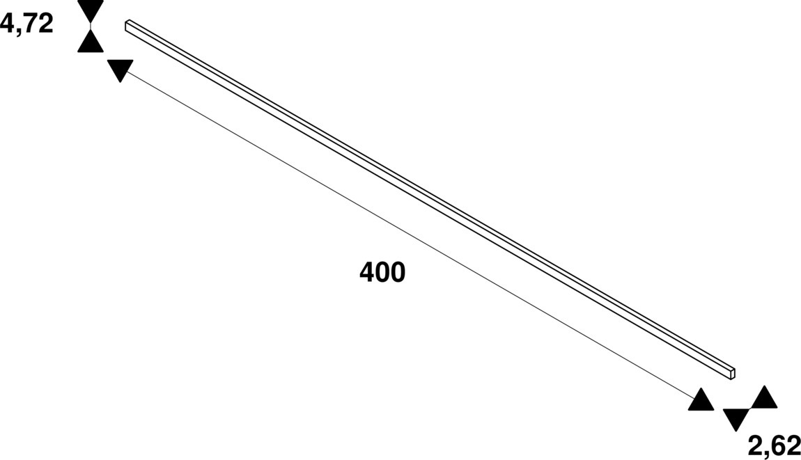 Slv 48V TRACK 4m A.Schiene tief DALI schwarz Pic_3