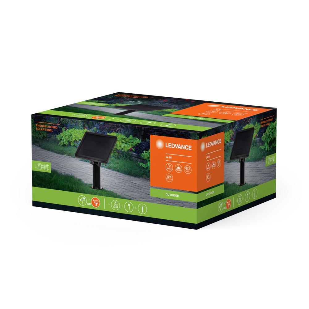 Ledvance Endura Hybrid Solar Panel Black Pic_1