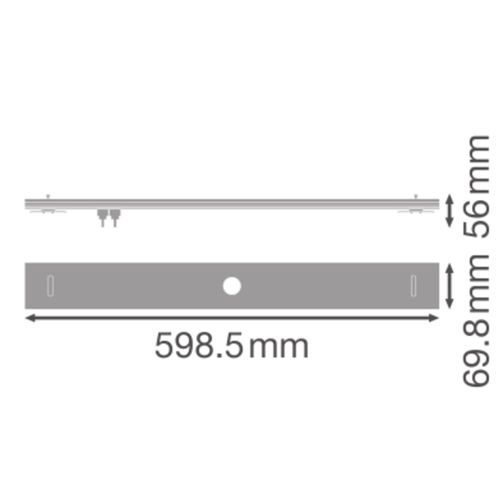 Ledvance TRUSYS FLEX SENSOR TRACK 600 8P WT Pic_2