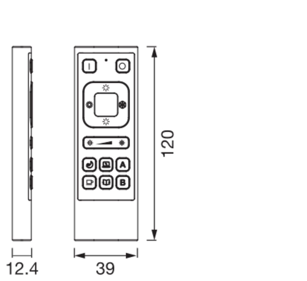 Ledvance SMART+ WIFI REMOTE CONTROLLER USB Black Pic_3