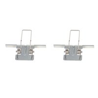 Nobile Licht Einbaufeder 2er Set für LED Panel Flat (alu) Pic_1