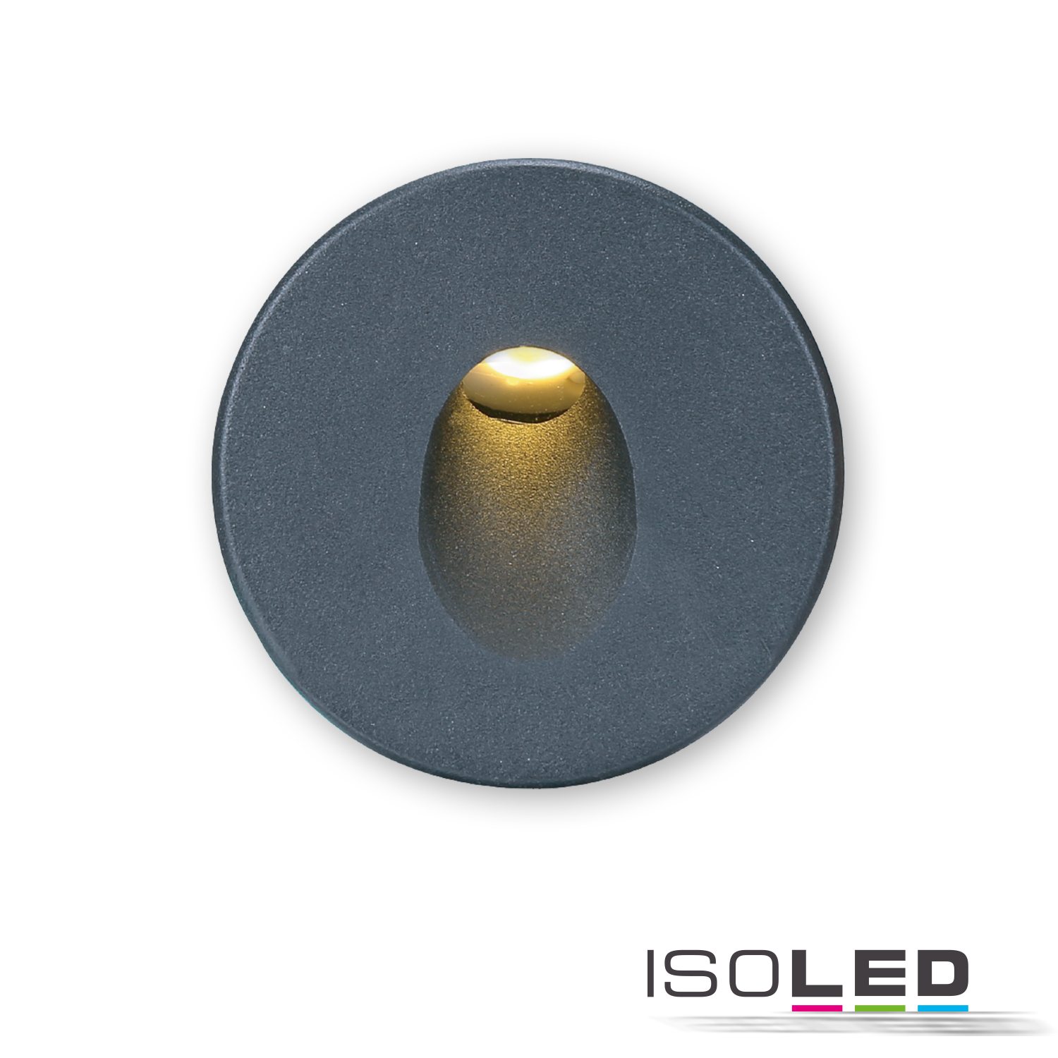 ISOLED Cover Aluminium rund 1 schwarz Pic_1
