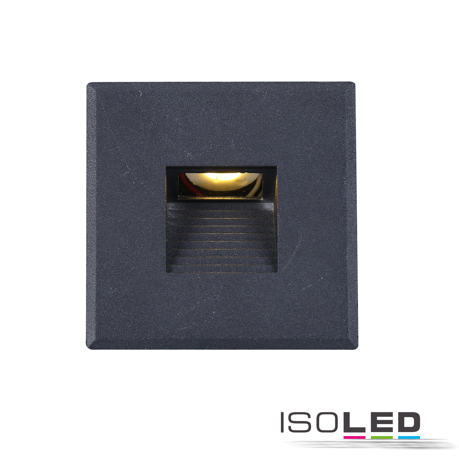 ISOLED Cover Aluminium eckig 3 schwarz Pic_1