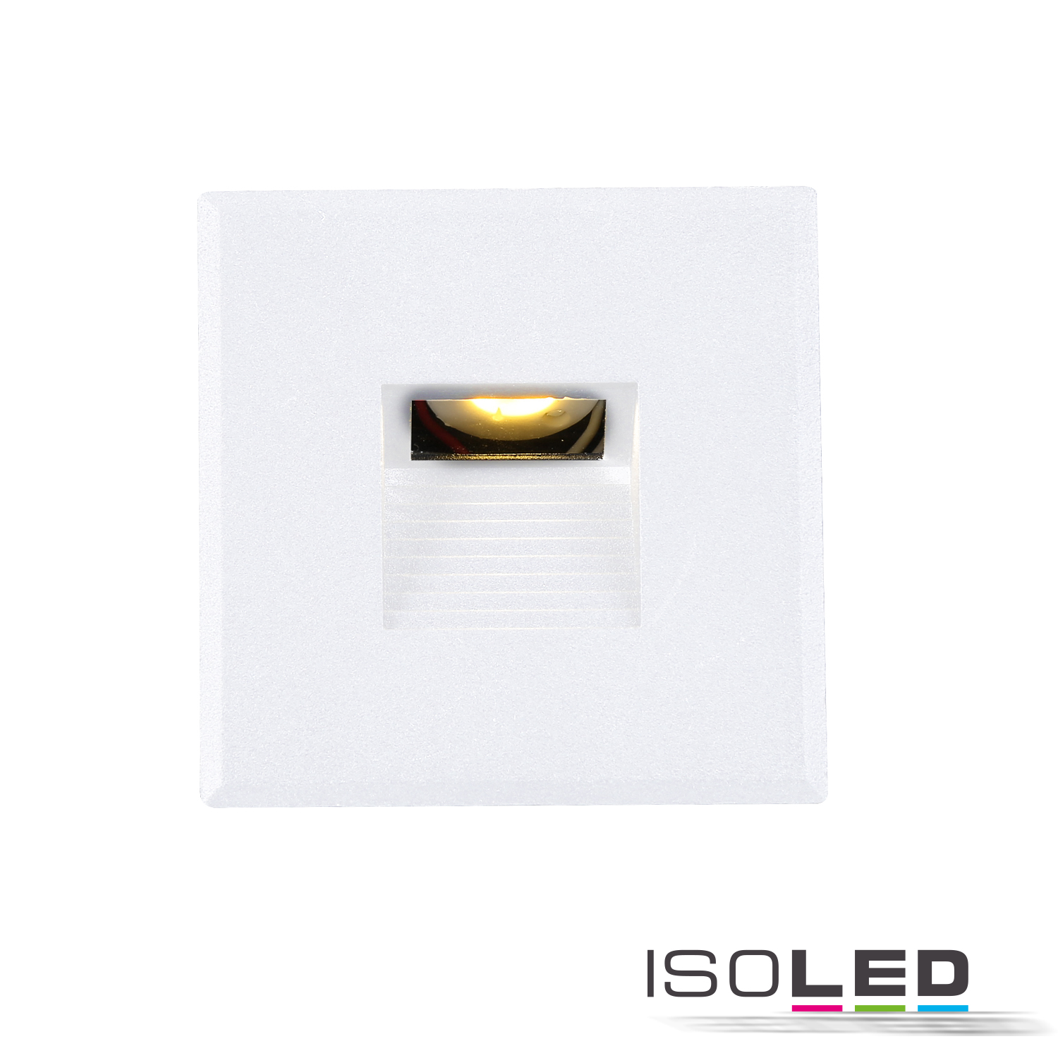 ISOLED Cover Aluminium eckig 3 weiß Pic_1