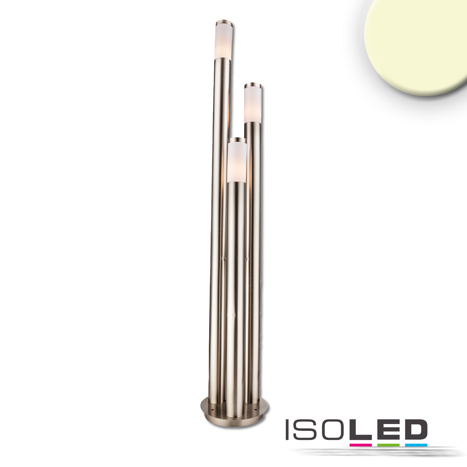 ISOLED Pollerleuchte 1700 edelstahl, IP44 Pic_2