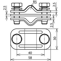 Dehn + Söhne UTK 200 2X10 FL30 ZP V2A Pic_1
