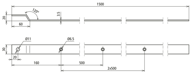 Dehn + Söhne AF 30X3.5 V4A ZW 1500 Pic_1