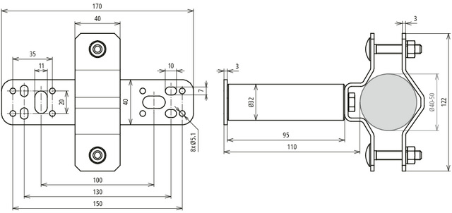 Dehn + Söhne WB D40.50 SE WA110 V2A Pic_2