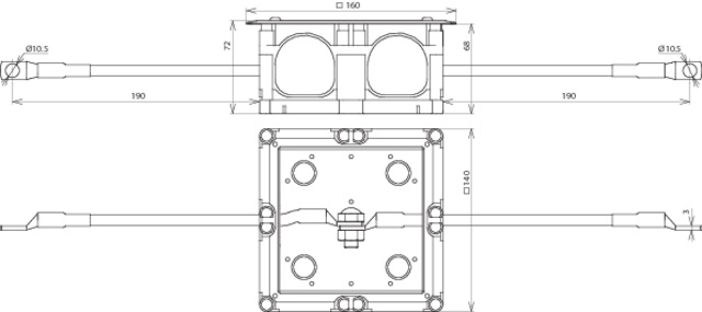 Dehn + Söhne TSK 140X140 V2A AL16CU Pic_1