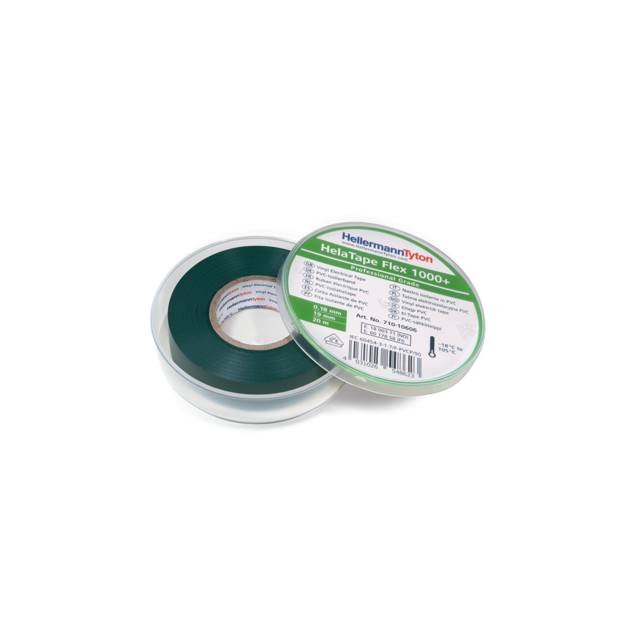 Hellermanntyton HTAPE-FLEX1000+ C 19x20-PVC-GN (20) Pic_2