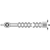 Hellermanntyton FBB185 PA66 BK 500 Pic_4