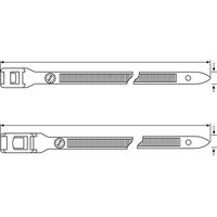 Hellermanntyton PE180 PA66HSW BK 100 Pic_2