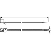 Hellermanntyton SBR8S PA46 GY 500 Pic_2
