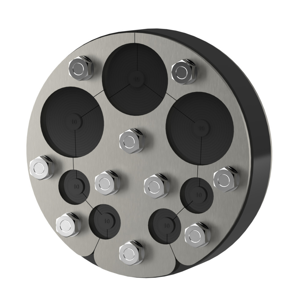 Hauff-technik HRD200 SG 3x6-54+4x6-26 b40 A2/EPDM55 Pic_1