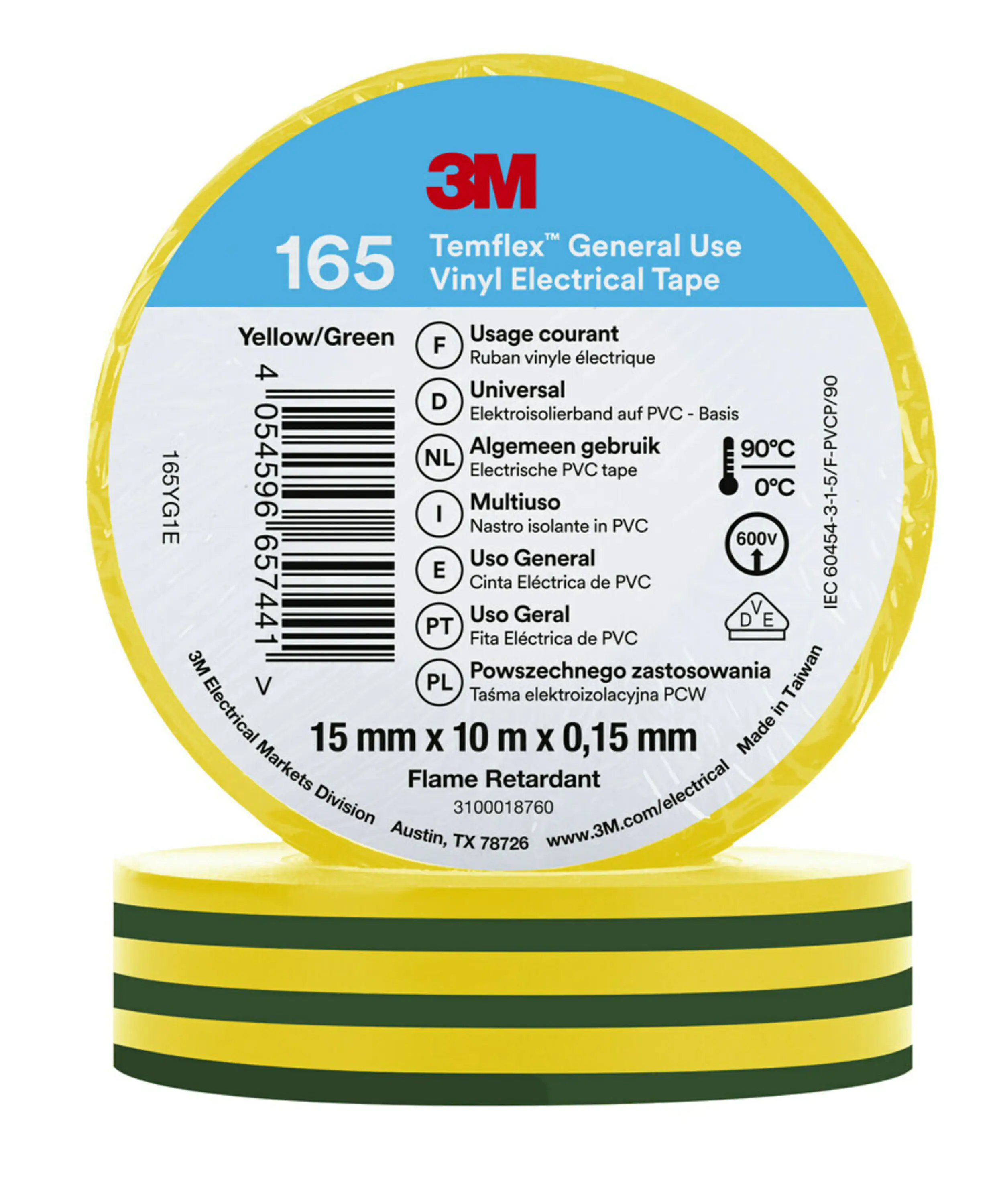 3m Temflex165 15x10Yellow Pic_1
