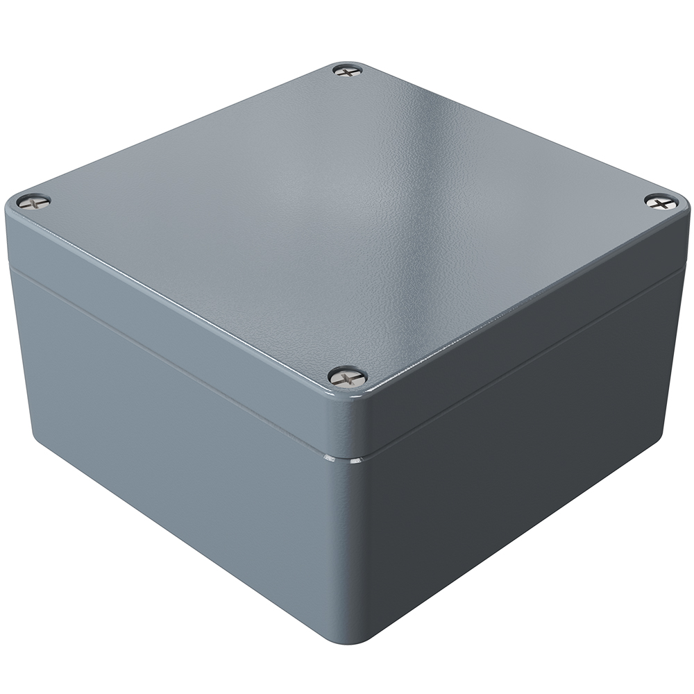 Rose Aluminium Standard Gehäuse 160 x 160 x 91 mm Pic_1