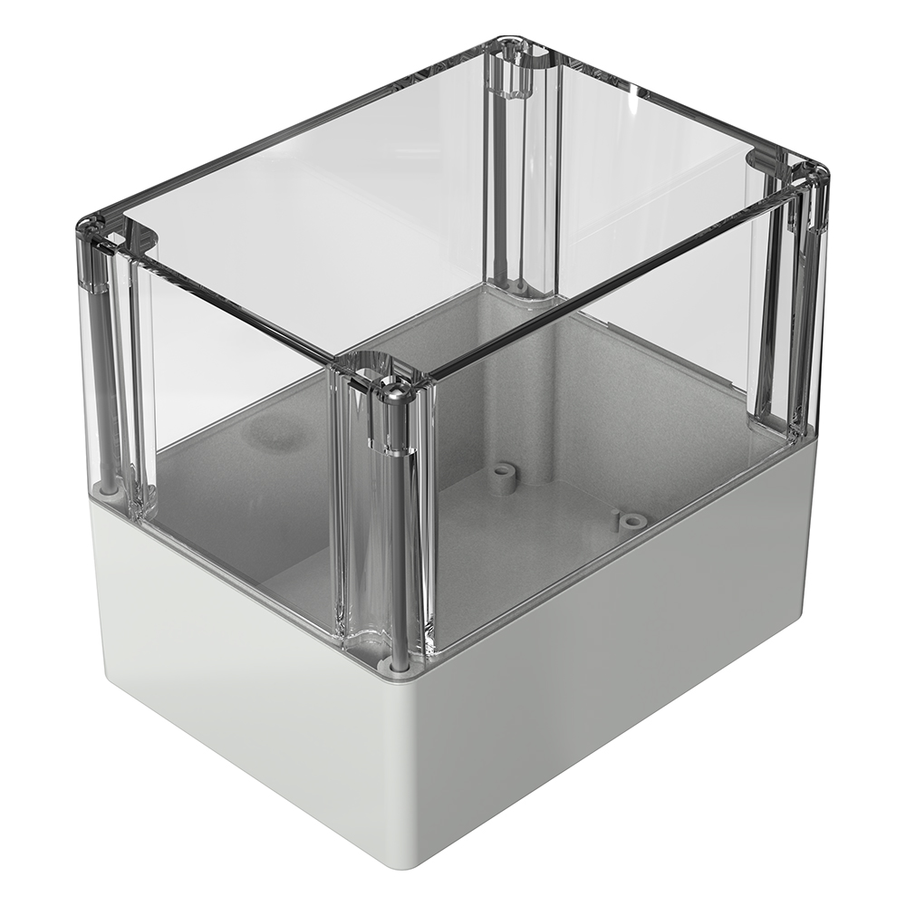 Rose Polycarbonat Standard Gehäuse 120 x 160 x 140 mm Pic_1