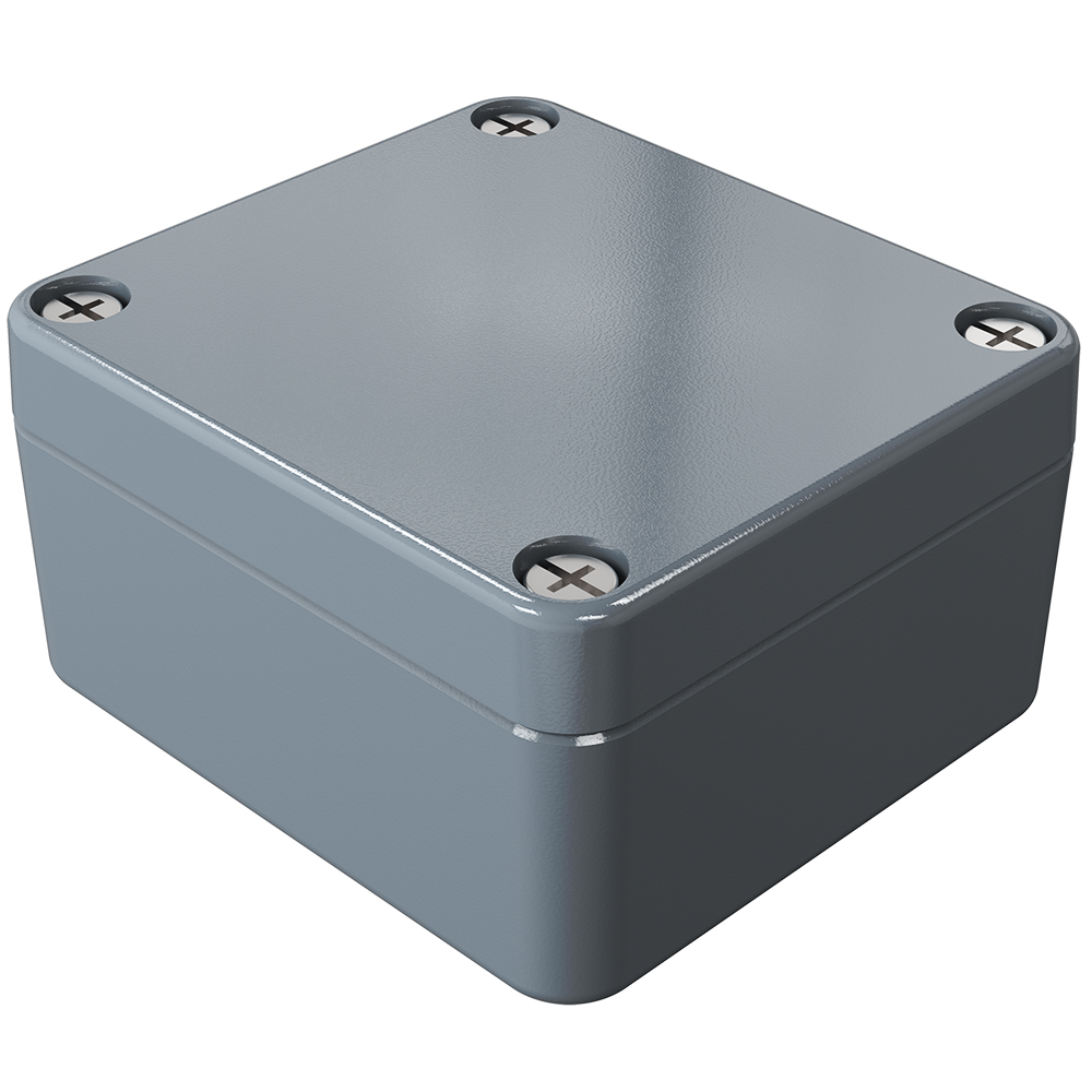 Rose Aluminium Standard Gehäuse 64 x 58 x 34 mm Pic_1