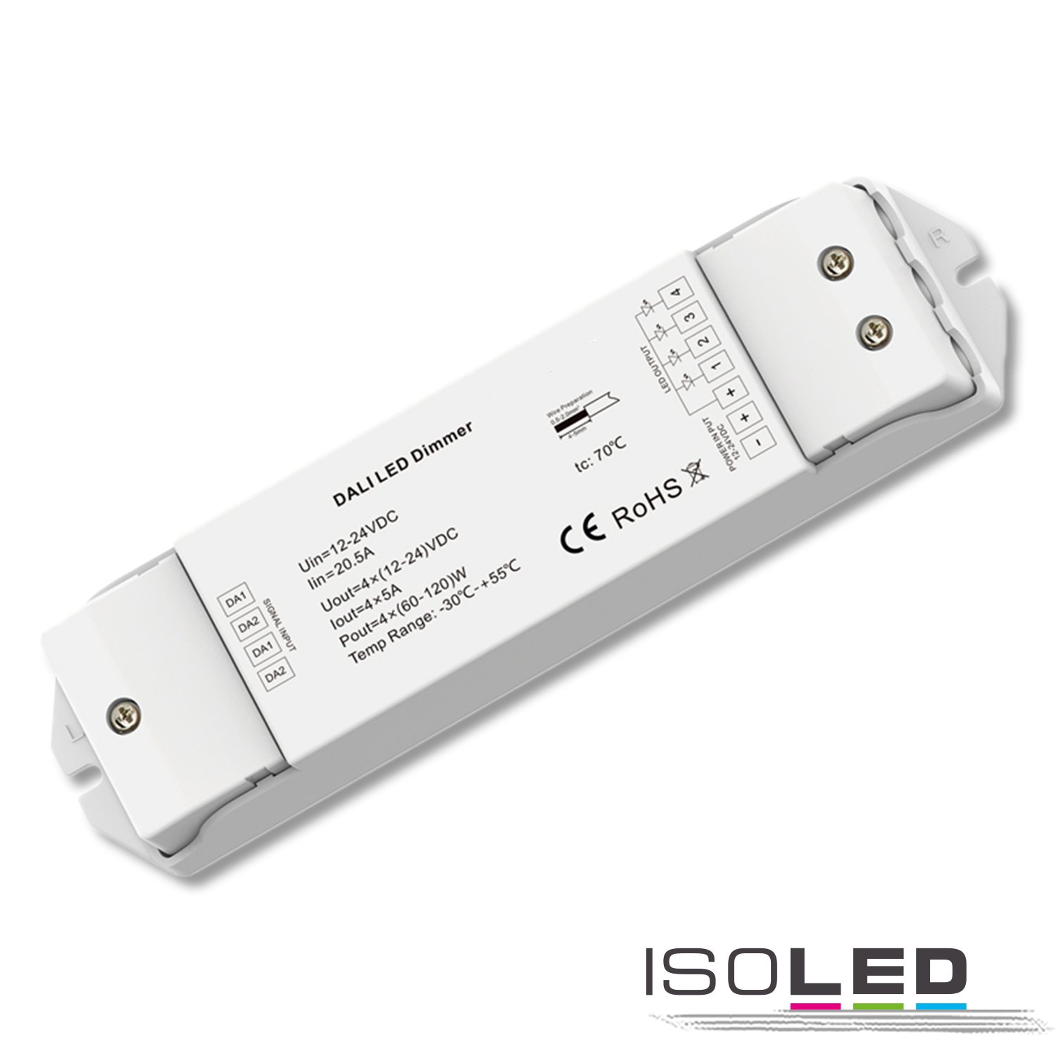 ISOLED DALI DT6 4 Adressen PWM-Dimmer Pic_1