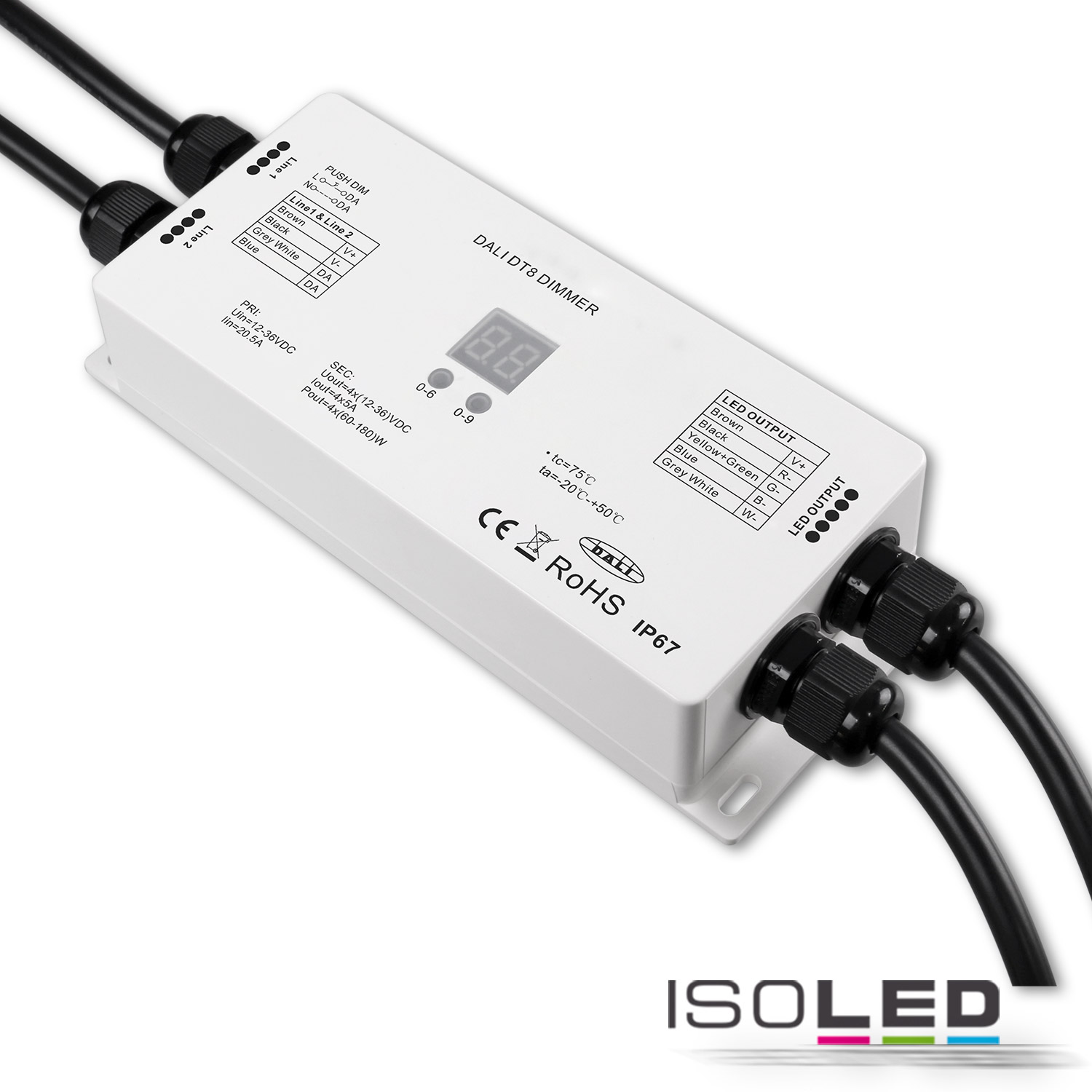 ISOLED DALI DT8 1 Adresse RGB+W Pic_1