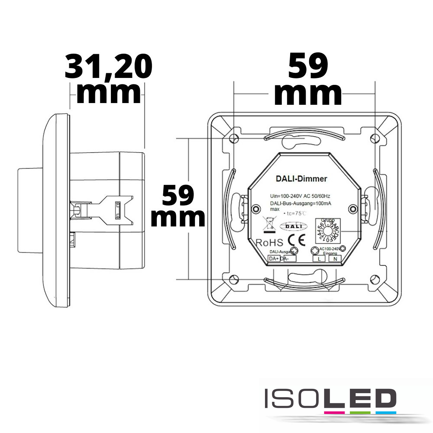 ISOLED DALI DT8 CCT 1 Gruppe Pic_1