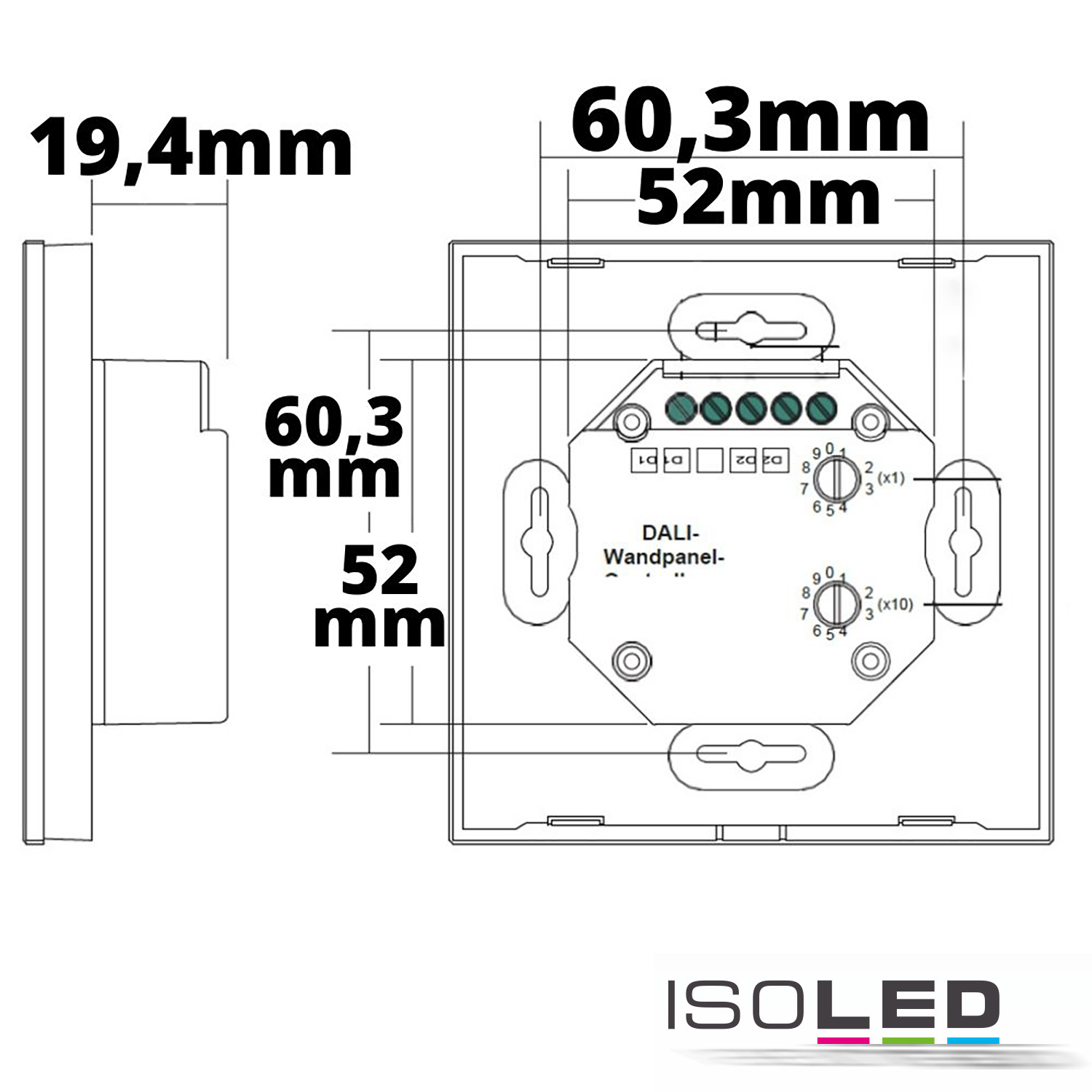 ISOLED DALI DT8 RGB+W 1 Gruppe Pic_1