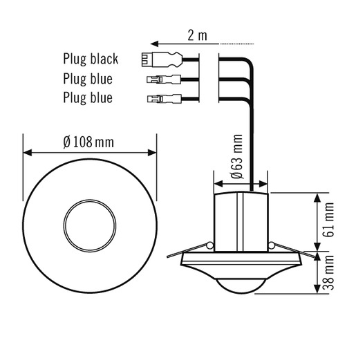 Esylux PD-C 360i/8 DUO DALI WAGO WINSTA CodeA/I Pic_2