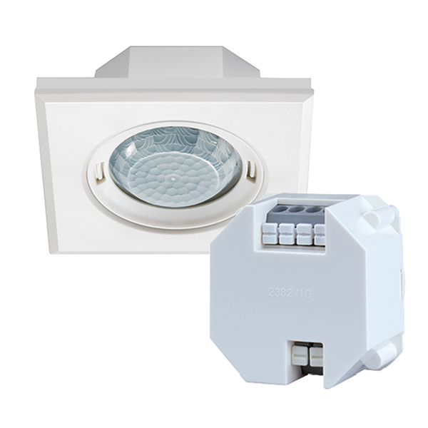 Esylux PD-FLAT 360i/8 SQUARE WHITE DALI SET Pic_2