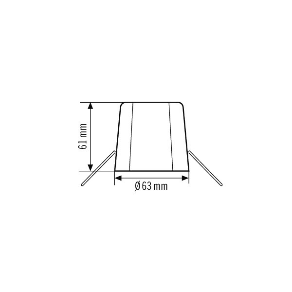 Esylux FLAT MOUNTING SET IP20 FM Pic_1