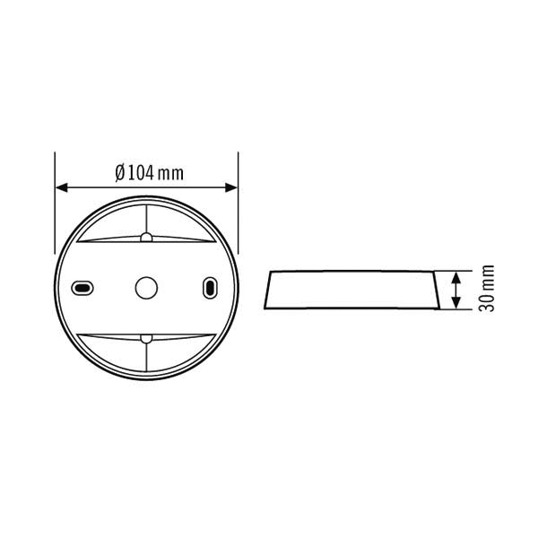 Esylux COMPACT MOUNTING BOX IP20 SM WH Pic_1