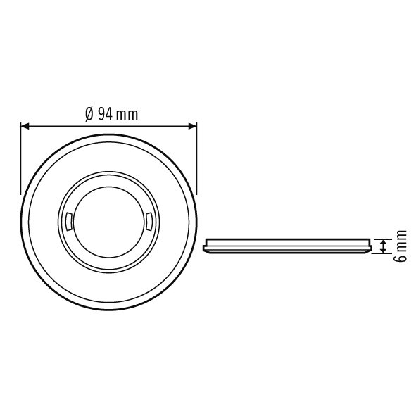 Esylux FLAT COVER ROUND BK Pic_2