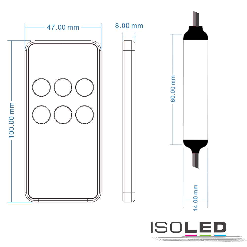 ISOLED LED Funk PWM-Dimmer MiniAMP Pic_1