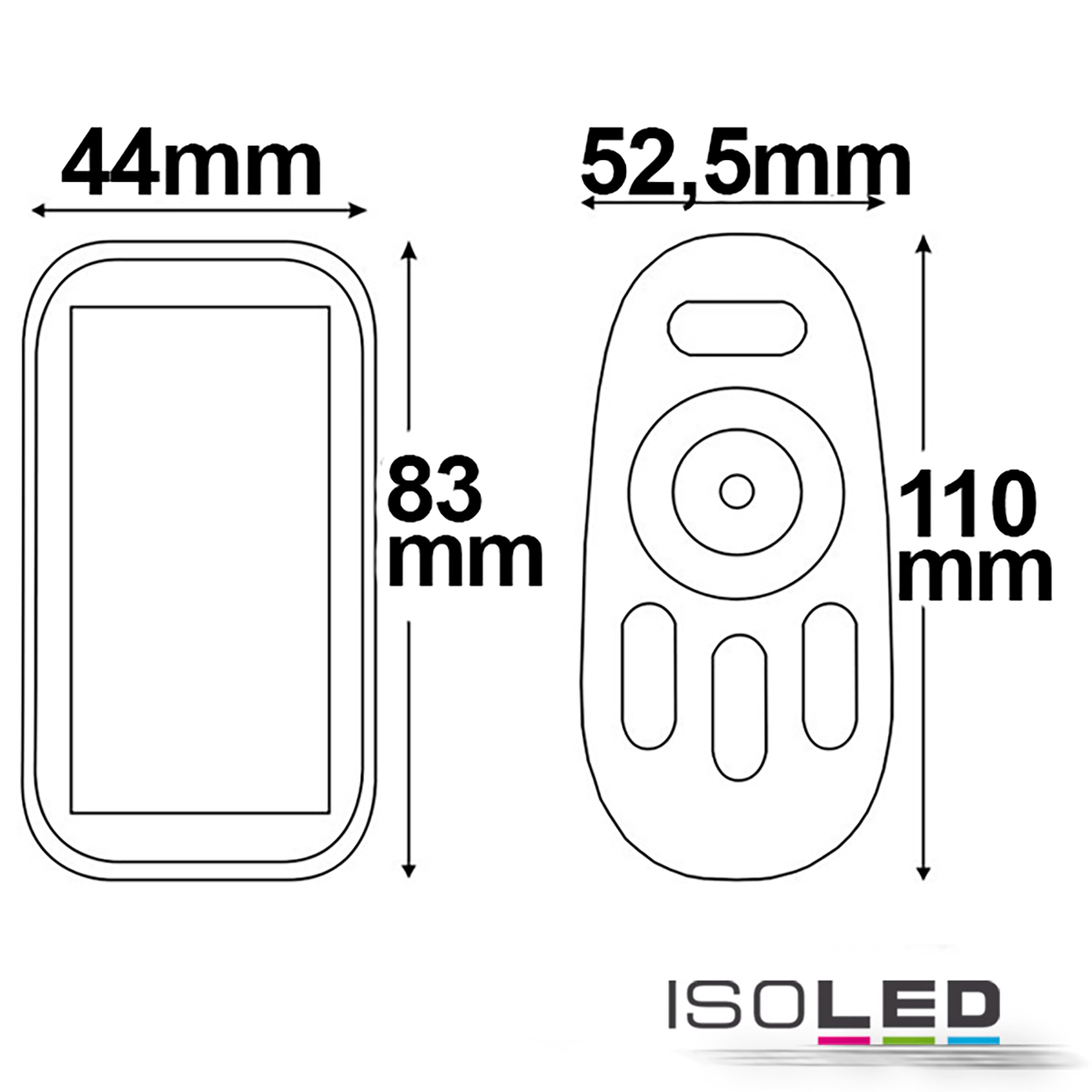 ISOLED Wireless Touch RGB PWM-Dimmer Pic_1