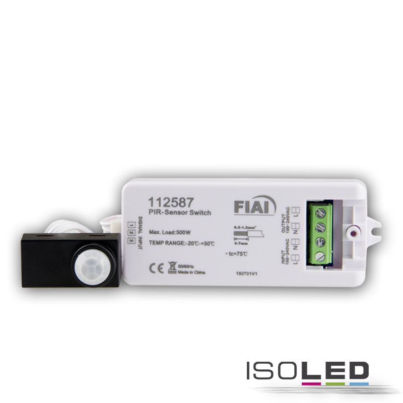 ISOLED PIR Bewegungmelder mit Sensorkopf Pic_1