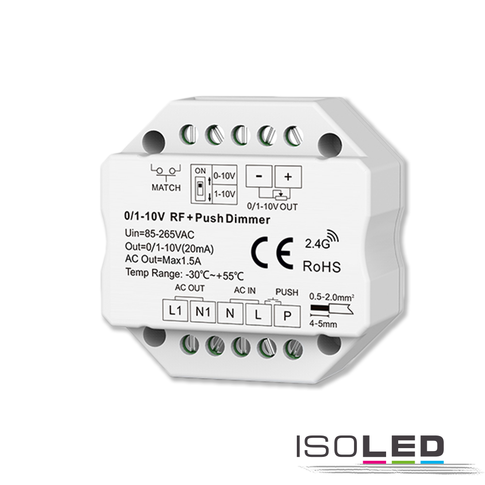 ISOLED Sys-Pro Push/Funk Mesh-Dimmer mit Pic_1