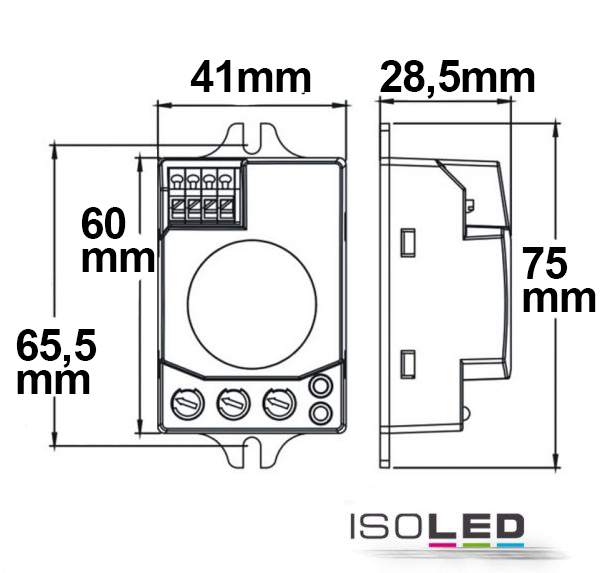 ISOLED HF-Bewegungsmelder mit LUX-Sensor, 230V Pic_1