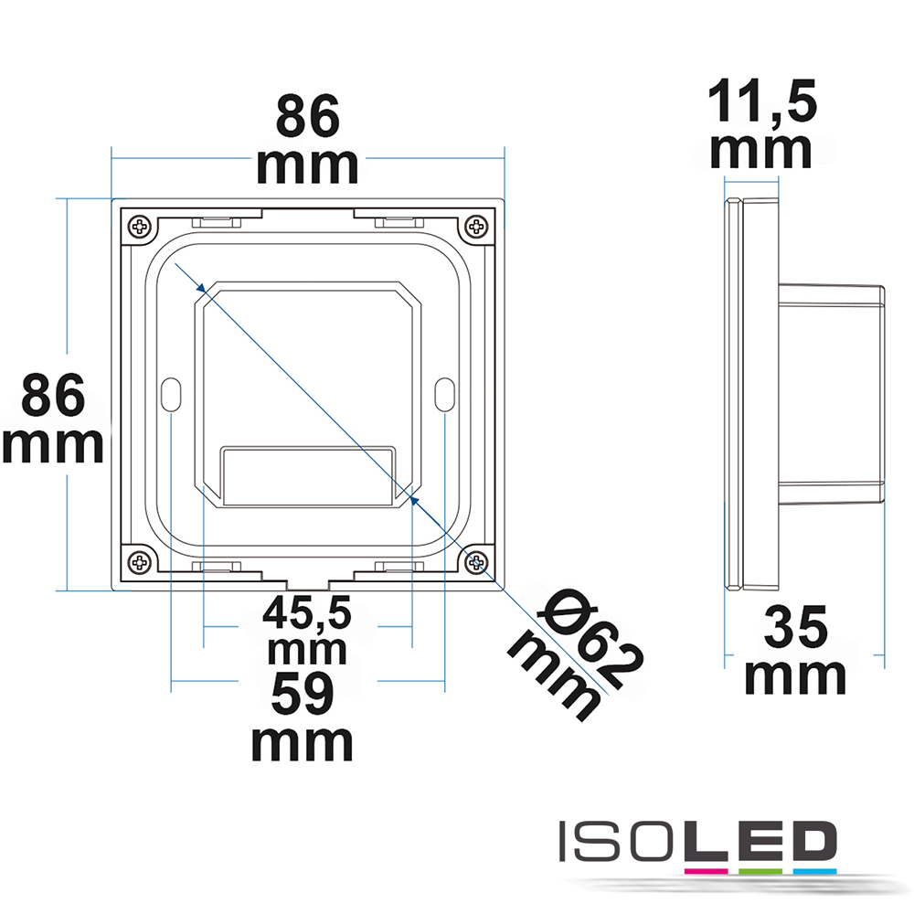 ISOLED Sys-Pro 1 Zone Touch/Funk-Dimmer Pic_1
