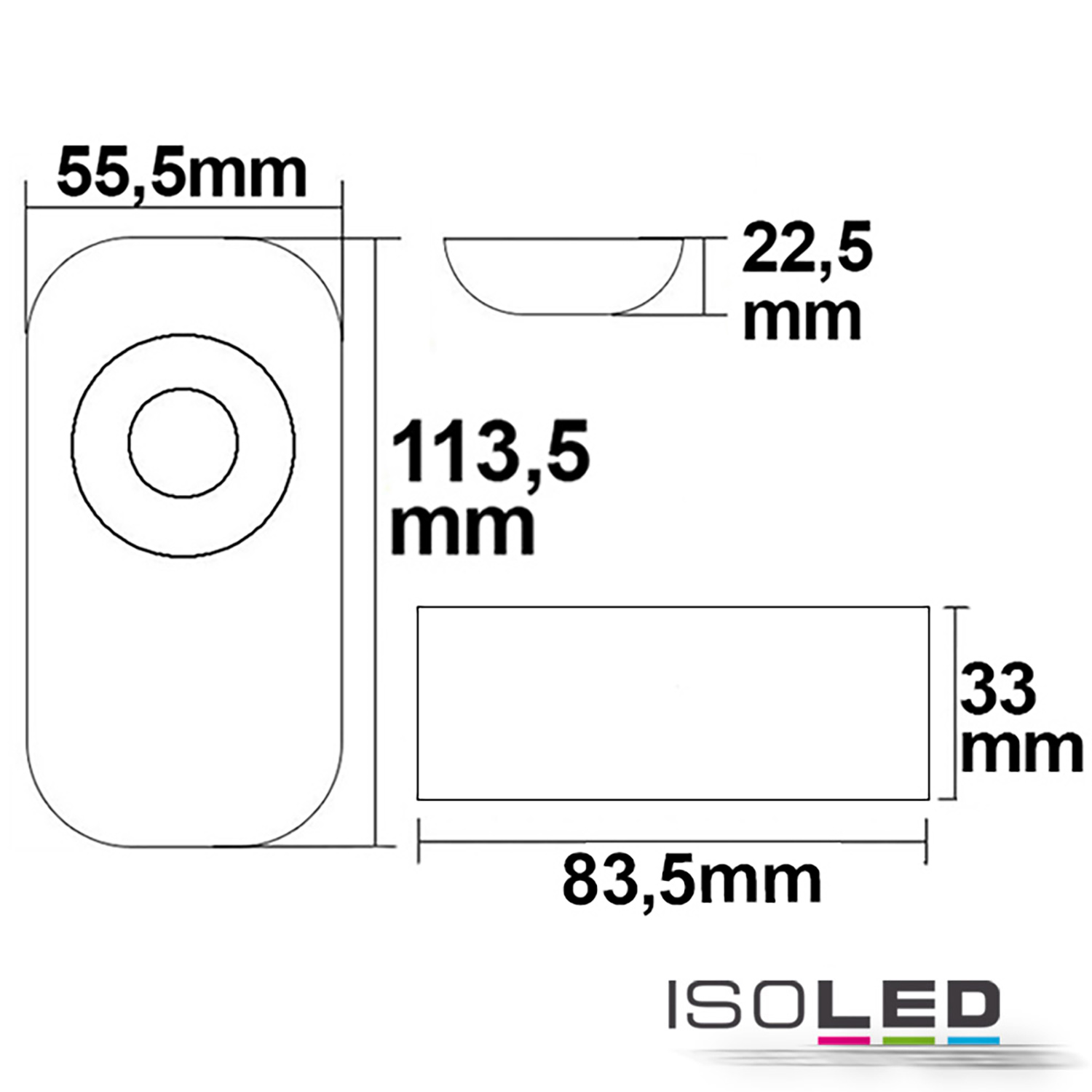 ISOLED Wireless Touch RGB PWM-Dimmer Pic_1