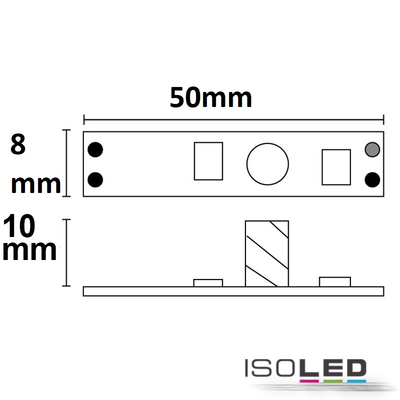 ISOLED LED Mini PWM-Dimmer zum Einbau Pic_2