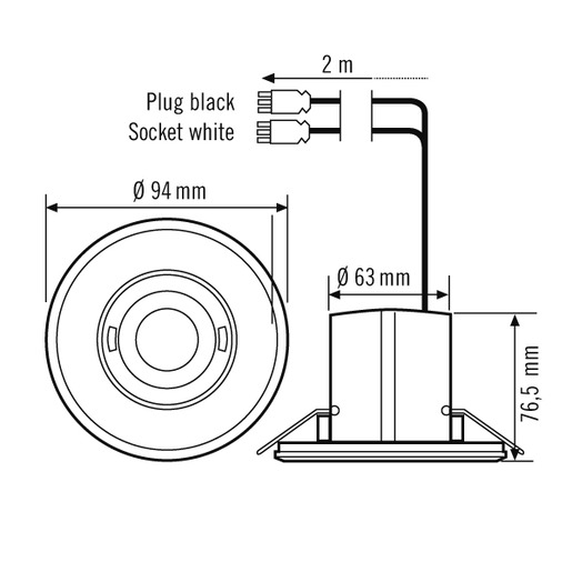 Esylux PD-FLAT 360i/8 RW WAGO WINSTA CodeA Pic_2