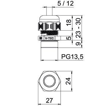 OBO Bettermann V-TEC PG13.5 SGR Pic_1