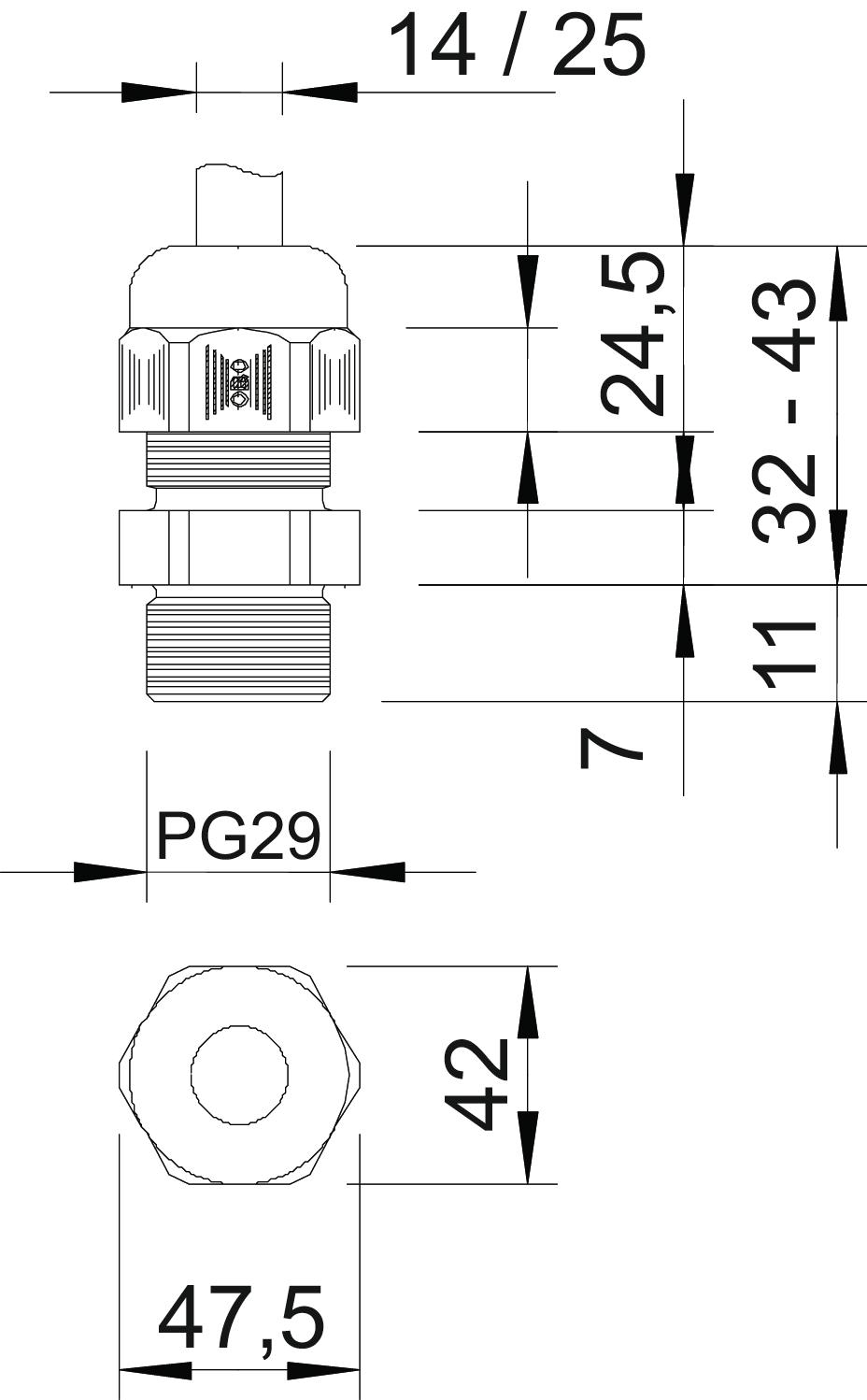 OBO Bettermann V-TEC PG29 SGR Pic_2
