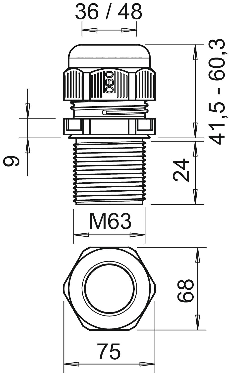 OBO Bettermann V-TEC VM LL63 SW Pic_1