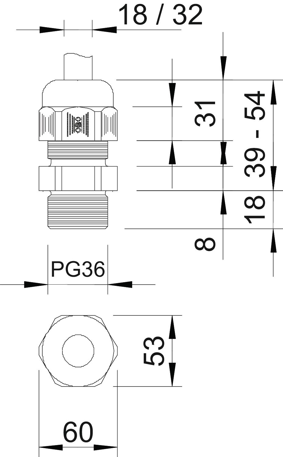 OBO Bettermann V-TEC L PG36 SGR Pic_2