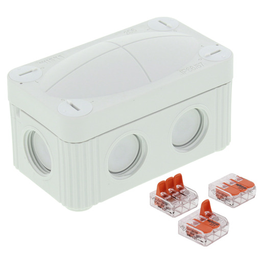 Wiska COMBI 206 LG / 3xWAGO 221-413 Pic_1