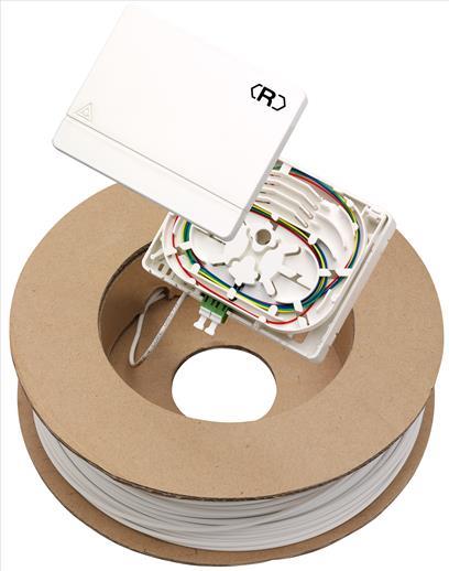 Rutenbeck FTTH-Anschlussset 2xLC-D OS2 APC 50m Pic_1