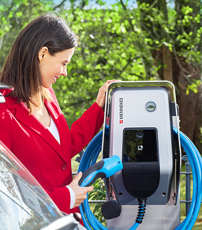 Mennekes eMobility Schutzdach AMTRON® f. Edelstahlsäule Pic_1