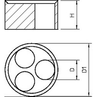 Obo Bettermann 107 C VM 25 3x6 Pic_1